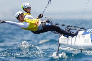 Il duo della Nacra 17 regala all’Italia il primo oro «misto»
