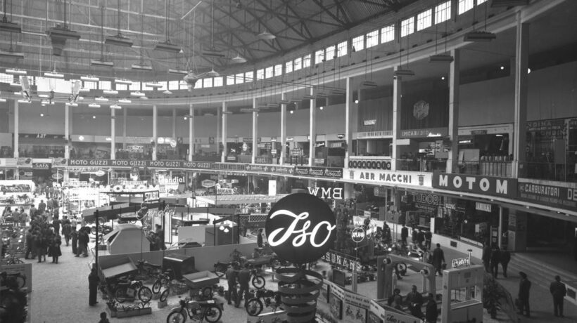 Stand Iso alla Fiera Campionaria di Milano (Archivio Fondazione Fiera Milano)