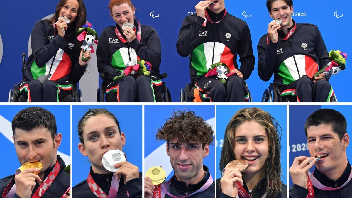 Le prime medaglie dalle Paralimpiadi arrivano dal nuoto