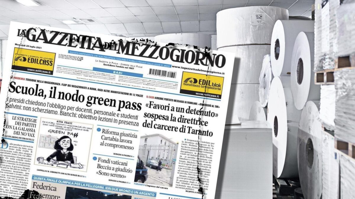 I tribunali pasticciano e un giornale chiude