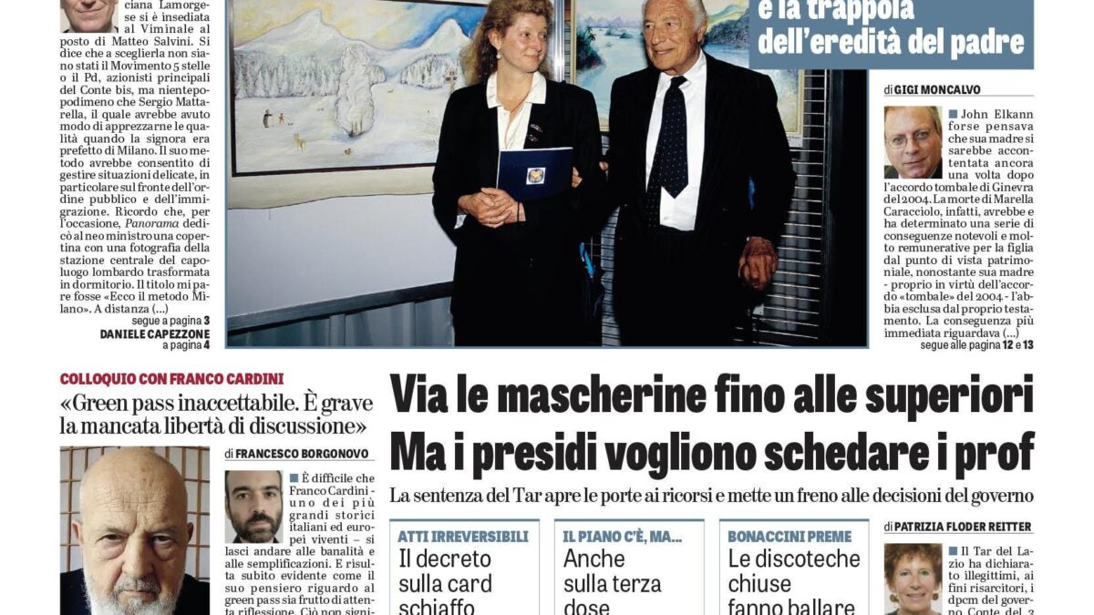 Oggi in edicola