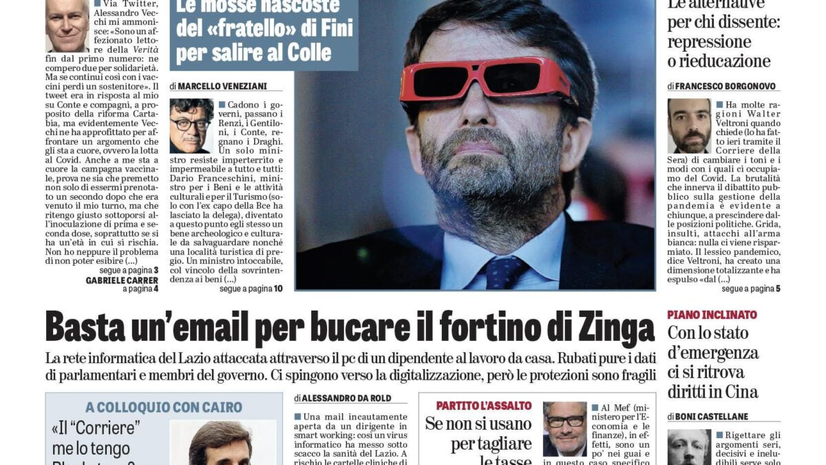 Oggi in edicola