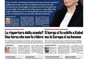 Oggi in edicola