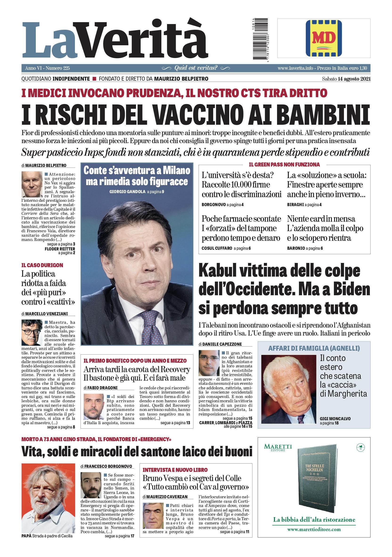 Oggi in edicola