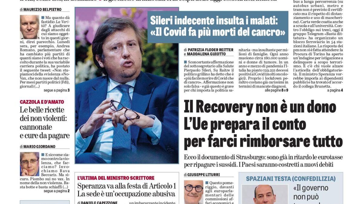 Oggi in edicola
