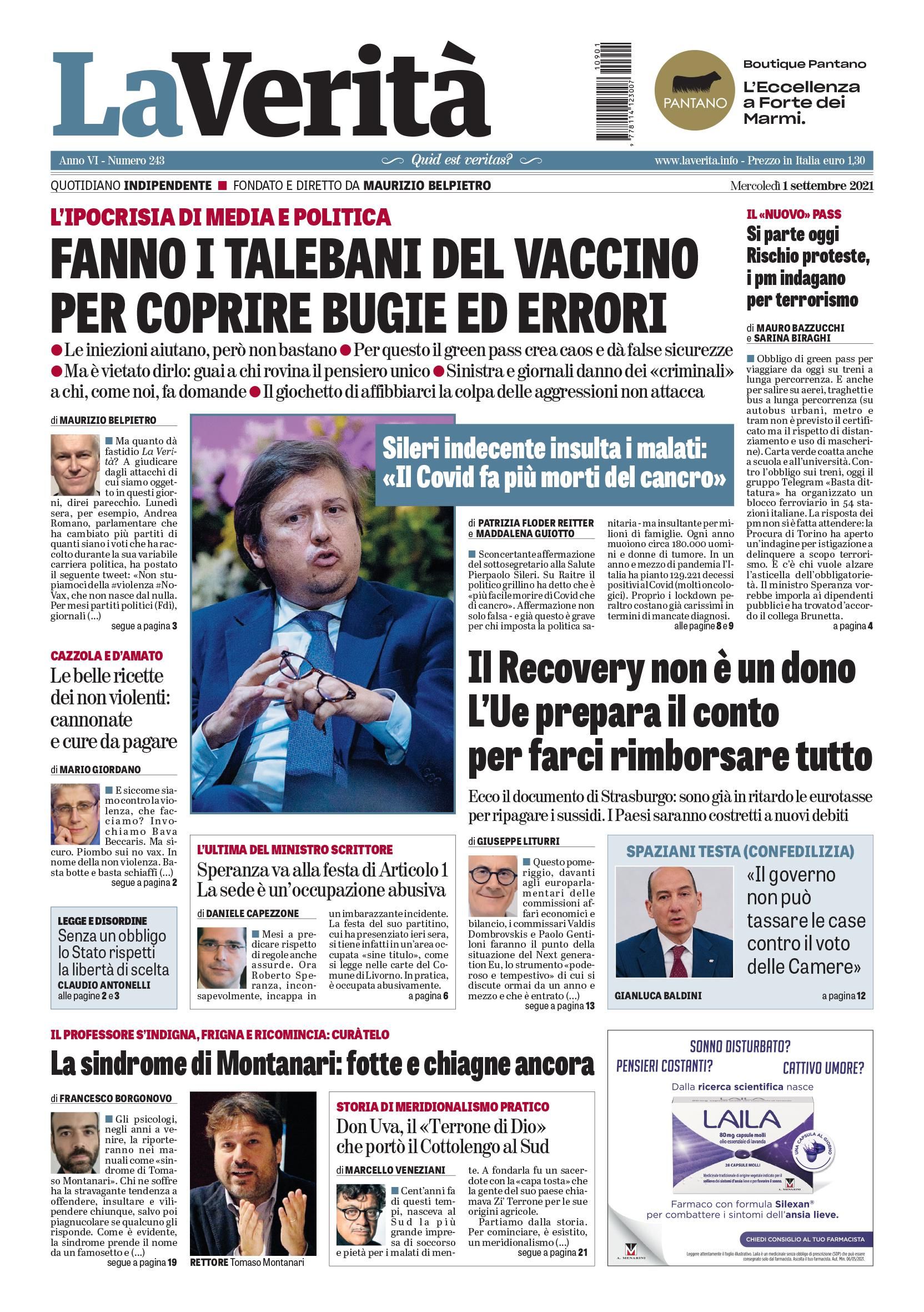 Oggi in edicola