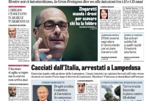 Oggi in edicola