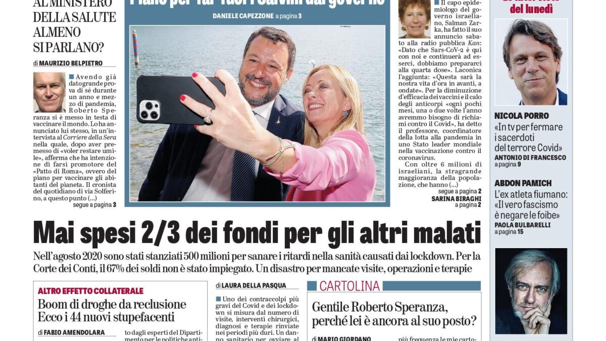 Oggi in edicola