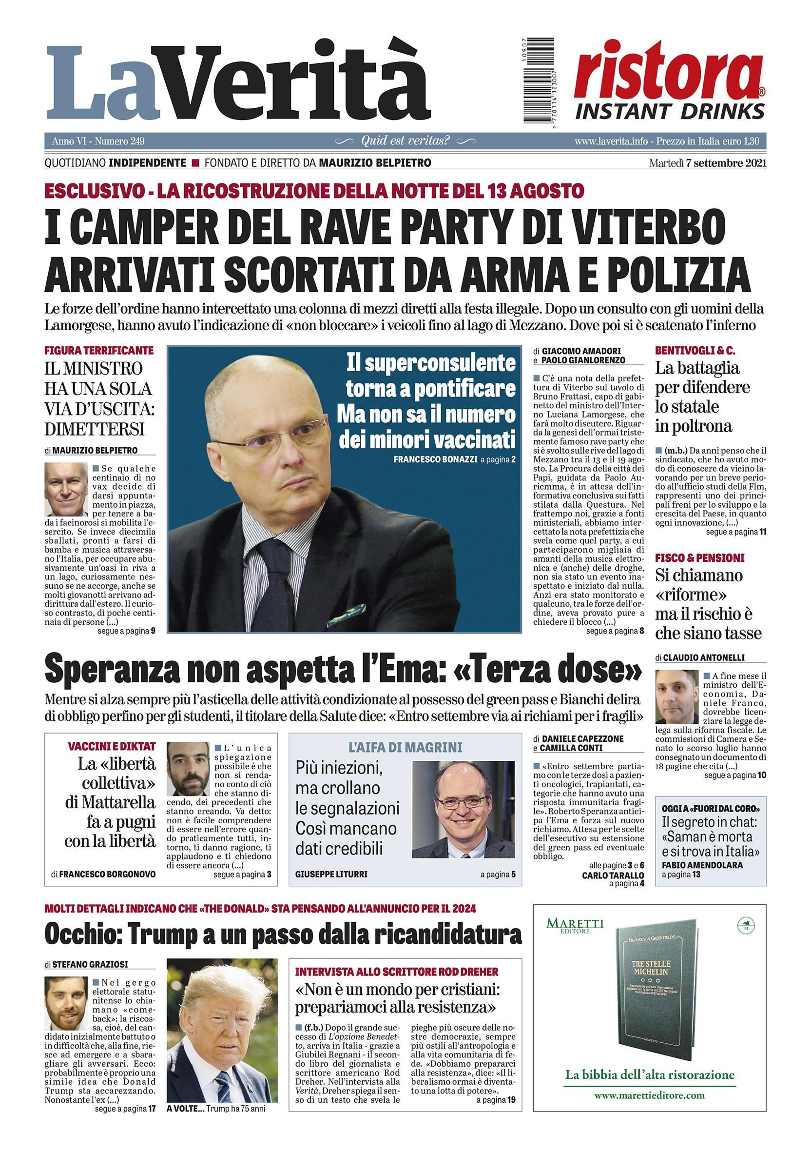 Oggi in edicola