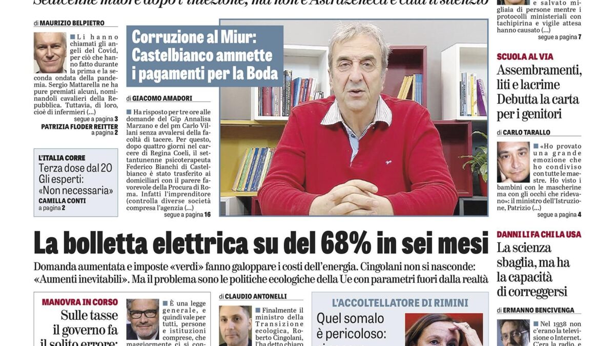 Oggi in edicola
