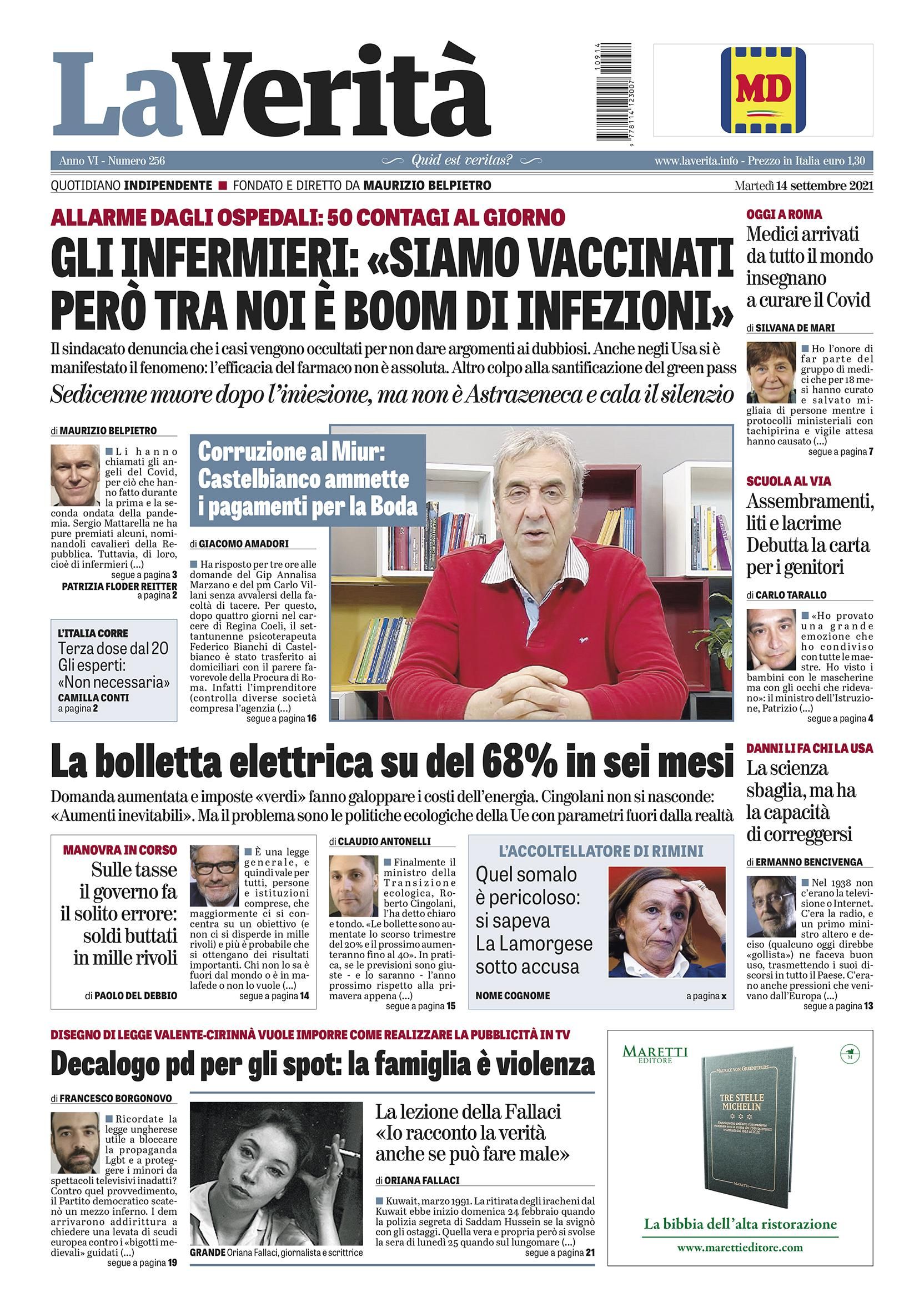Oggi in edicola