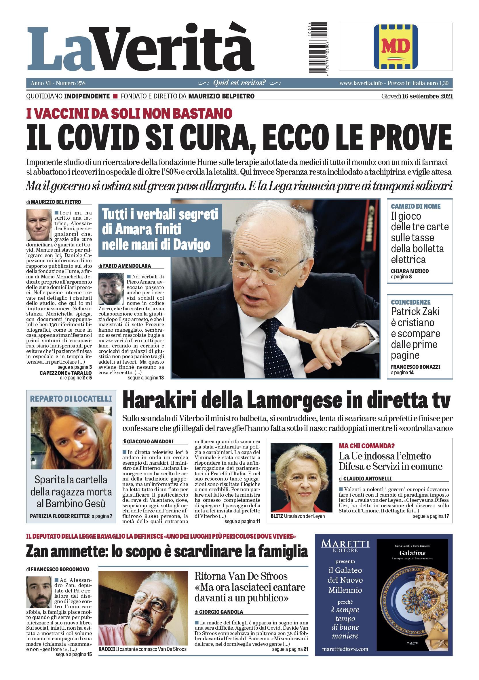 Oggi in edicola
