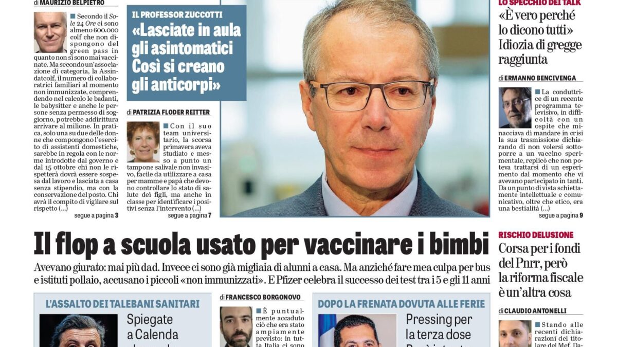 Oggi in edicola