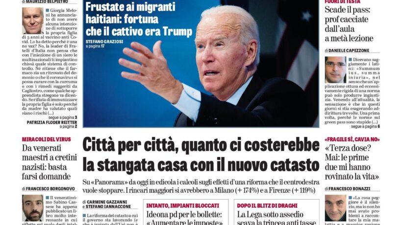 Oggi in edicola