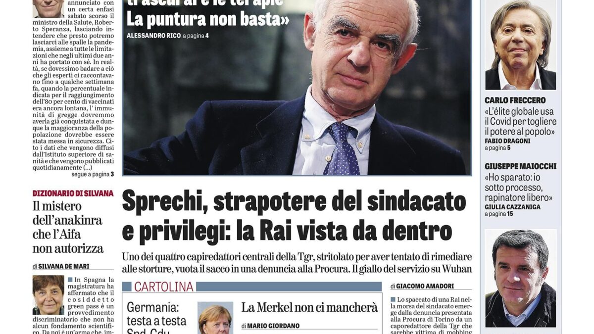 Oggi in edicola