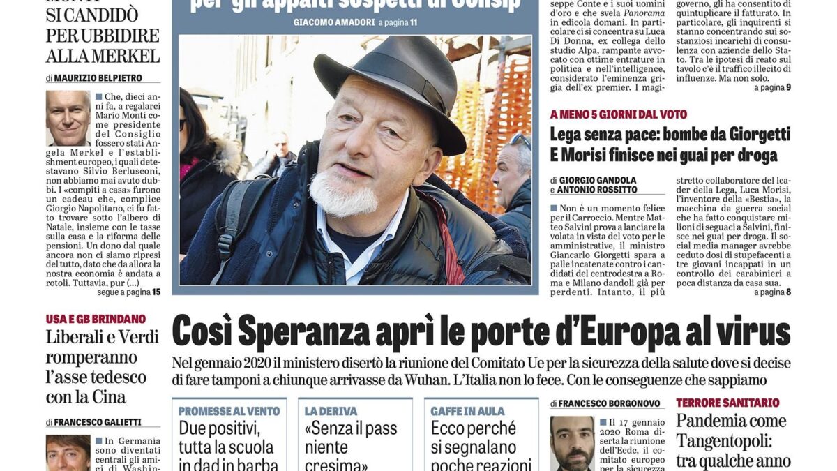 Oggi in edicola