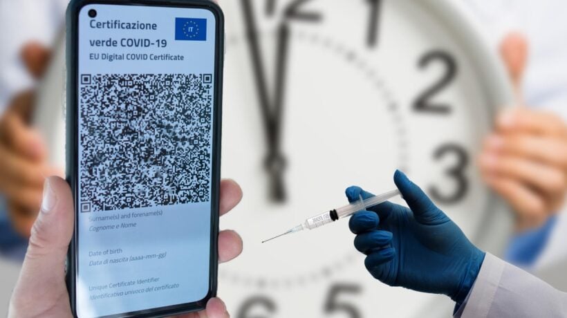 Il green pass dura 12 mesi ma il vaccino soltanto sei