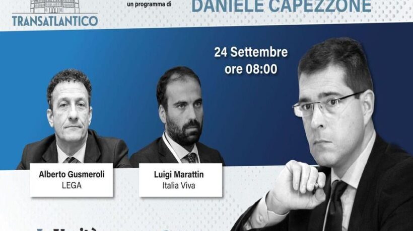 Parte «Transatlantico», il talk della «Verità»