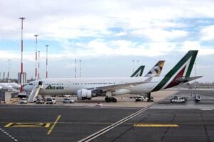 Il logo Alitalia già pagato da tutti i cittadini