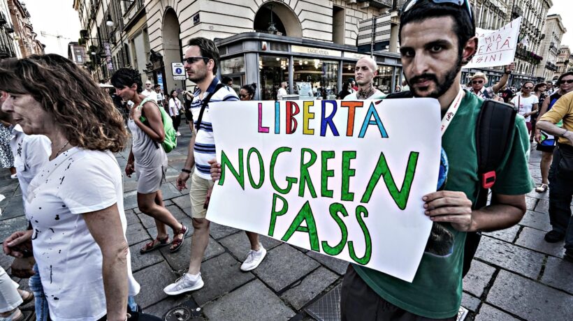 mario giordano tasse green pass