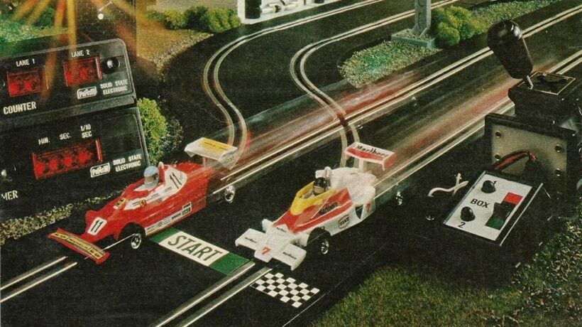 Polistil: una pista degli anni ottanta