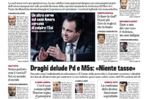 Oggi in edicola