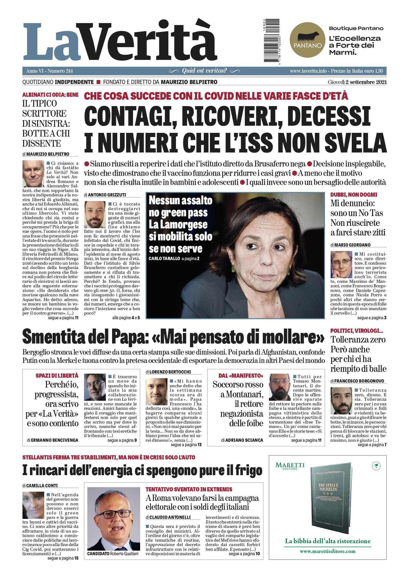 Oggi in edicola