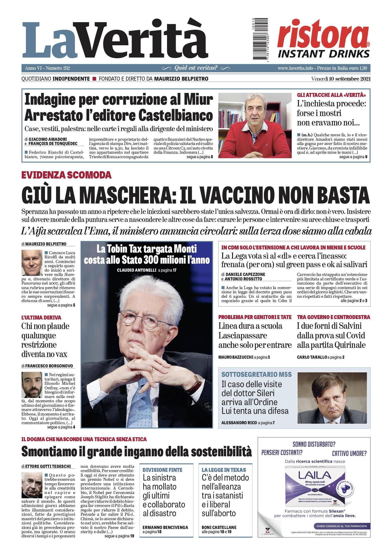 Oggi in edicola