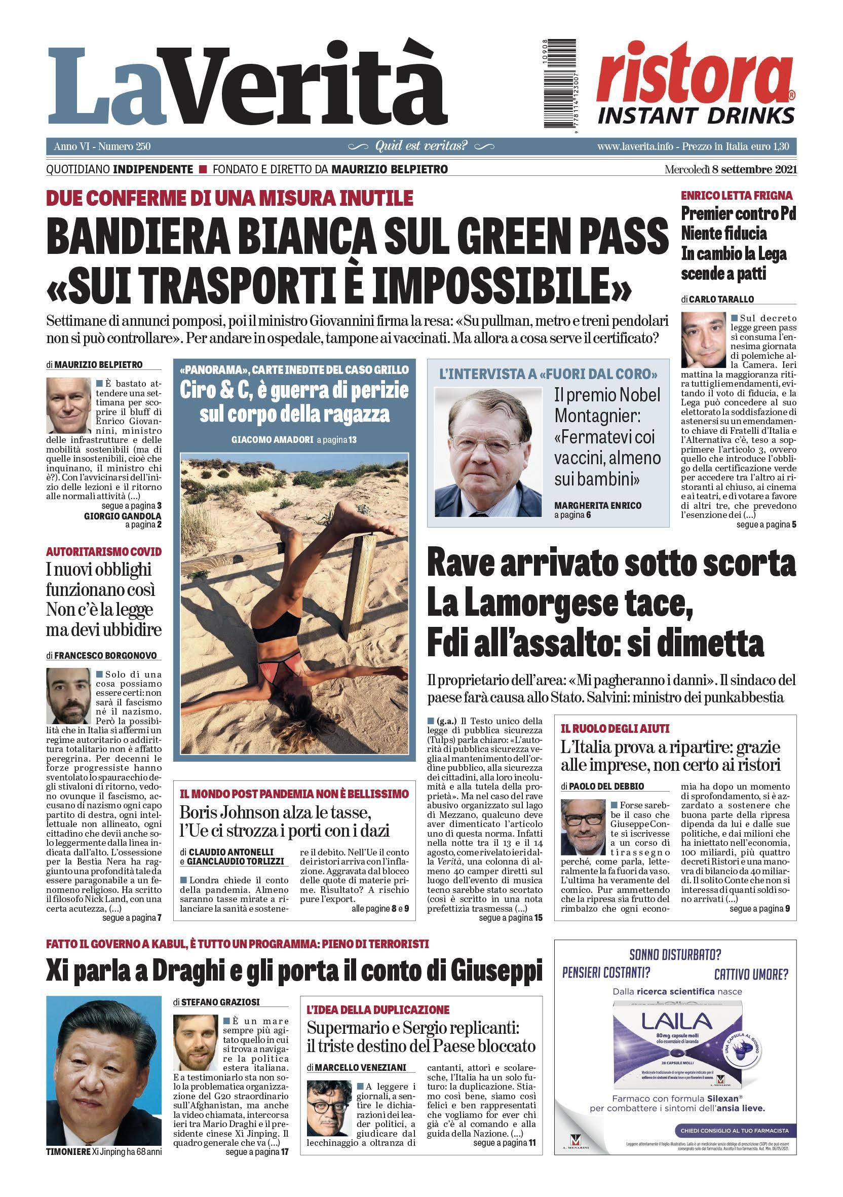 Oggi in edicola