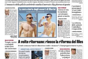 Oggi in edicola