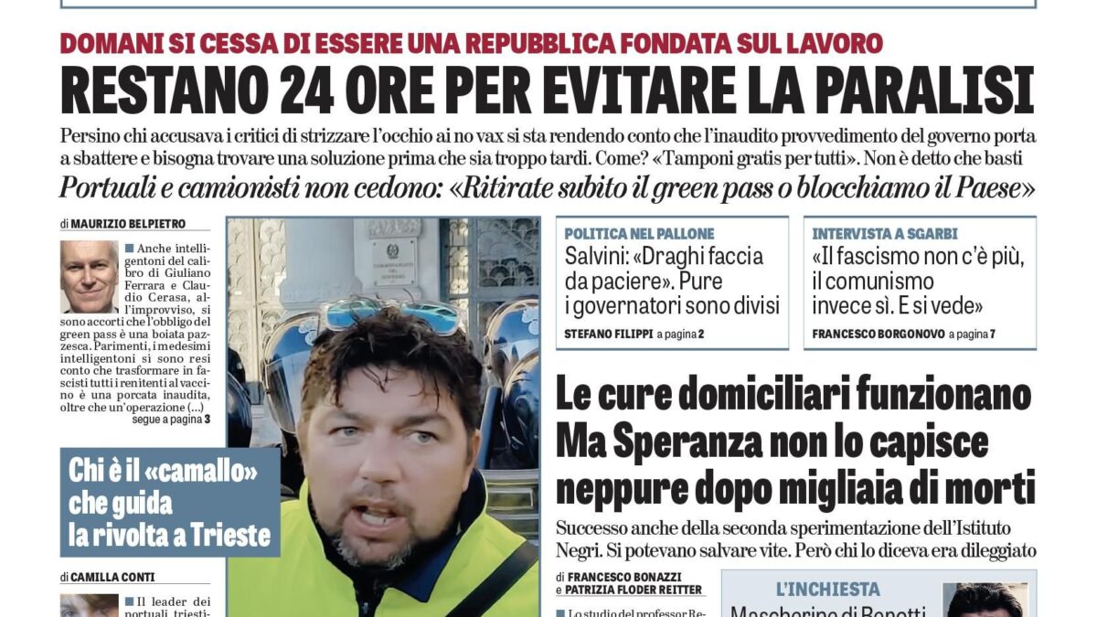 Oggi in edicola