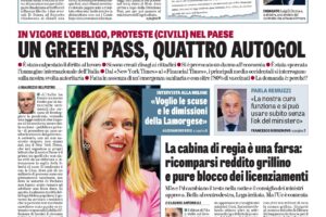 Oggi in edicola