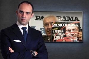 Di Donna in allarme per la copertina di «Panorama» in tv. «Distrusse le prove»