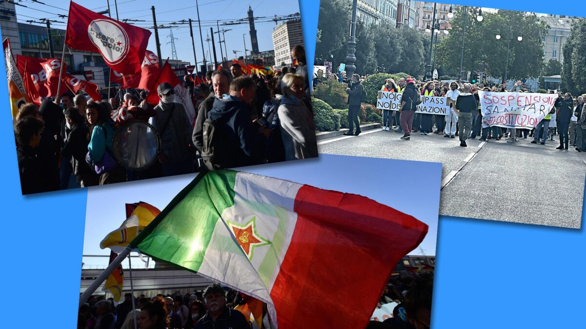 Sfilano Cobas e operai: sciogliamo pure loro?