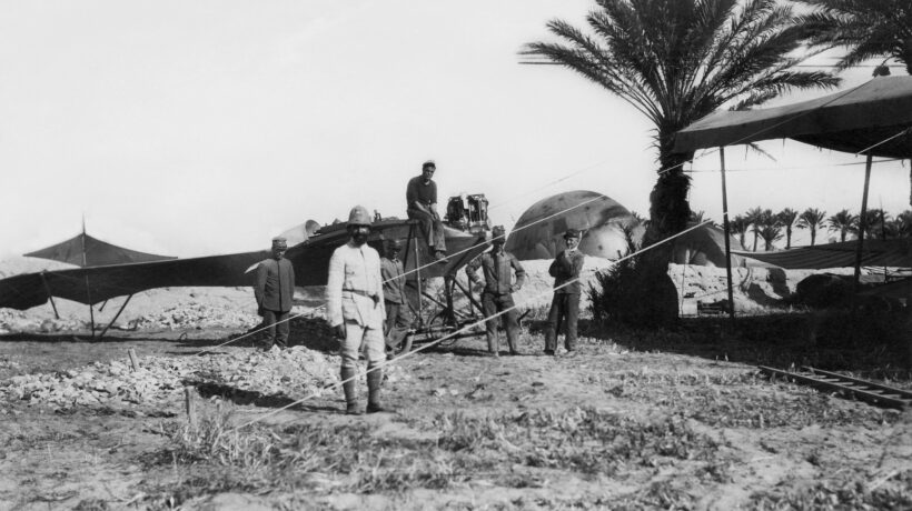 Un italiano compì il primo bombardamento aereo della storia