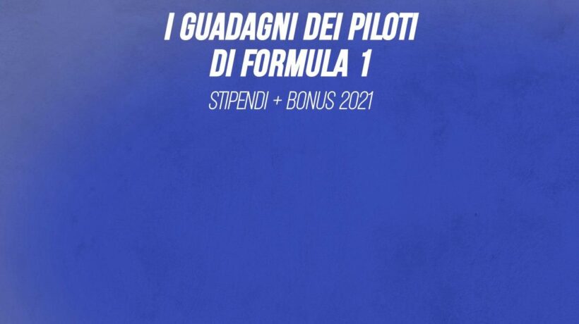 I guadagni dei piloti di F1