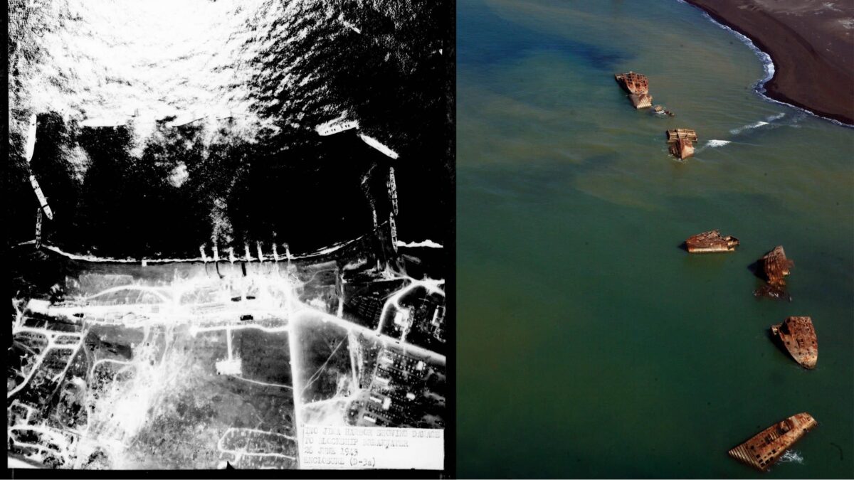 Le navi fantasma di Iwo Jima