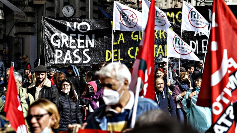 La sinistra «no pax» sparge rancore e accusa di sovversione chi protesta