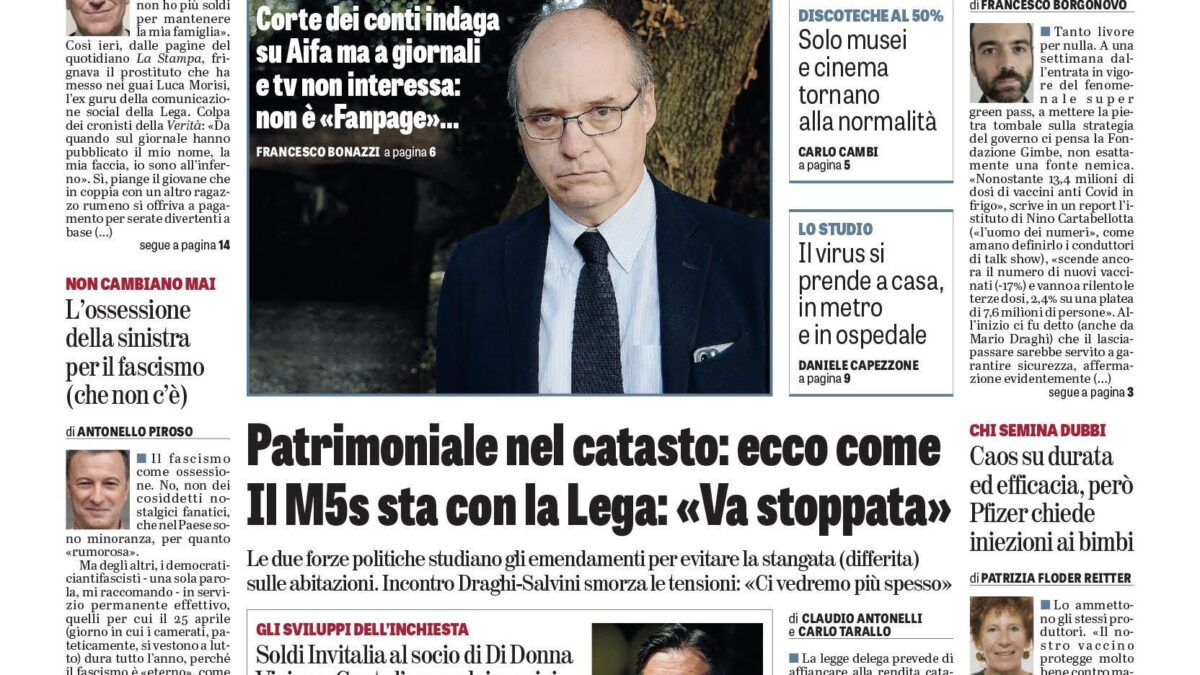 Oggi in edicola