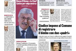 Oggi in edicola