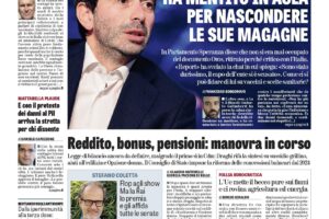 Oggi in edicola