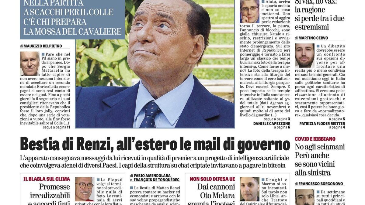 Oggi in edicola