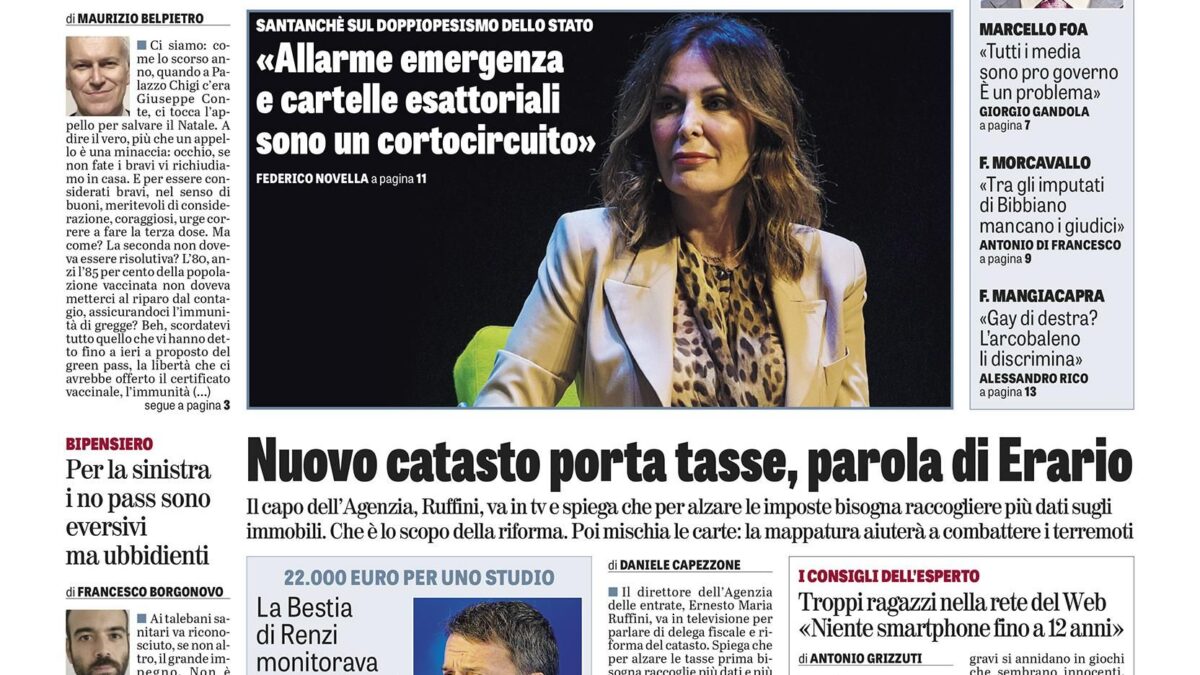 Oggi in edicola
