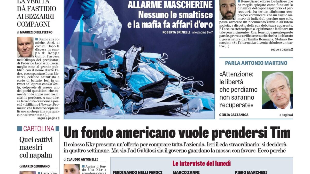 Oggi in edicola