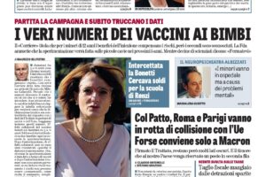 Oggi in edicola