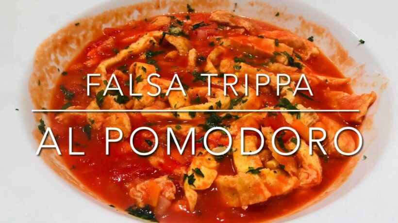 Cuciniamo insieme: falsa trippa al pomodoro