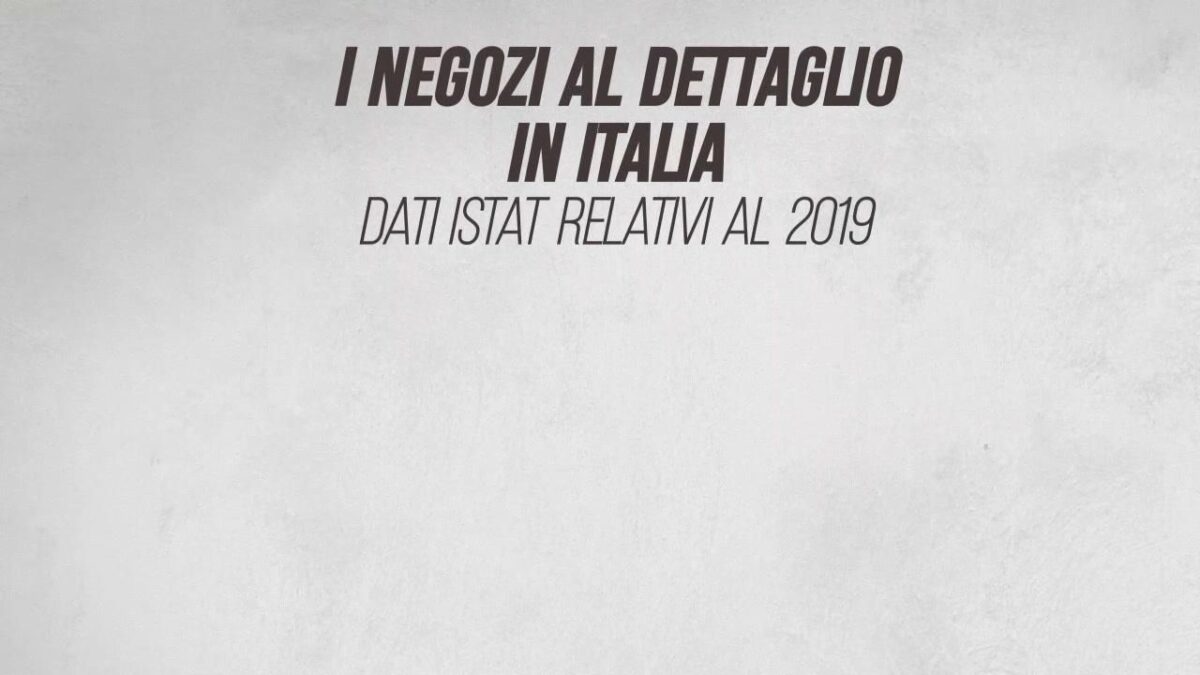 I negozi al dettaglio in Italia