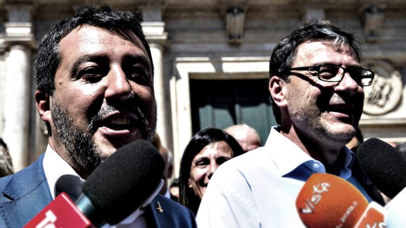 Giorgetti e il pizzino a Salvini per portare la Lega nel Ppe e fare Draghi iperpresidente