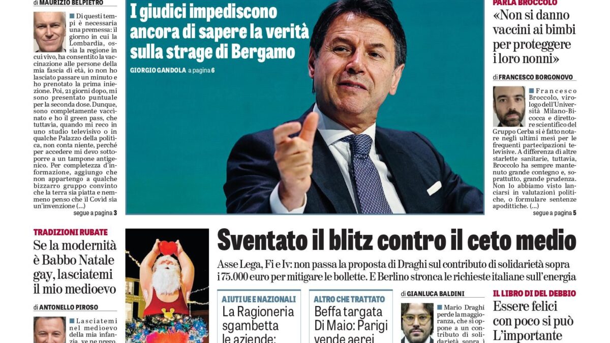 Oggi in edicola