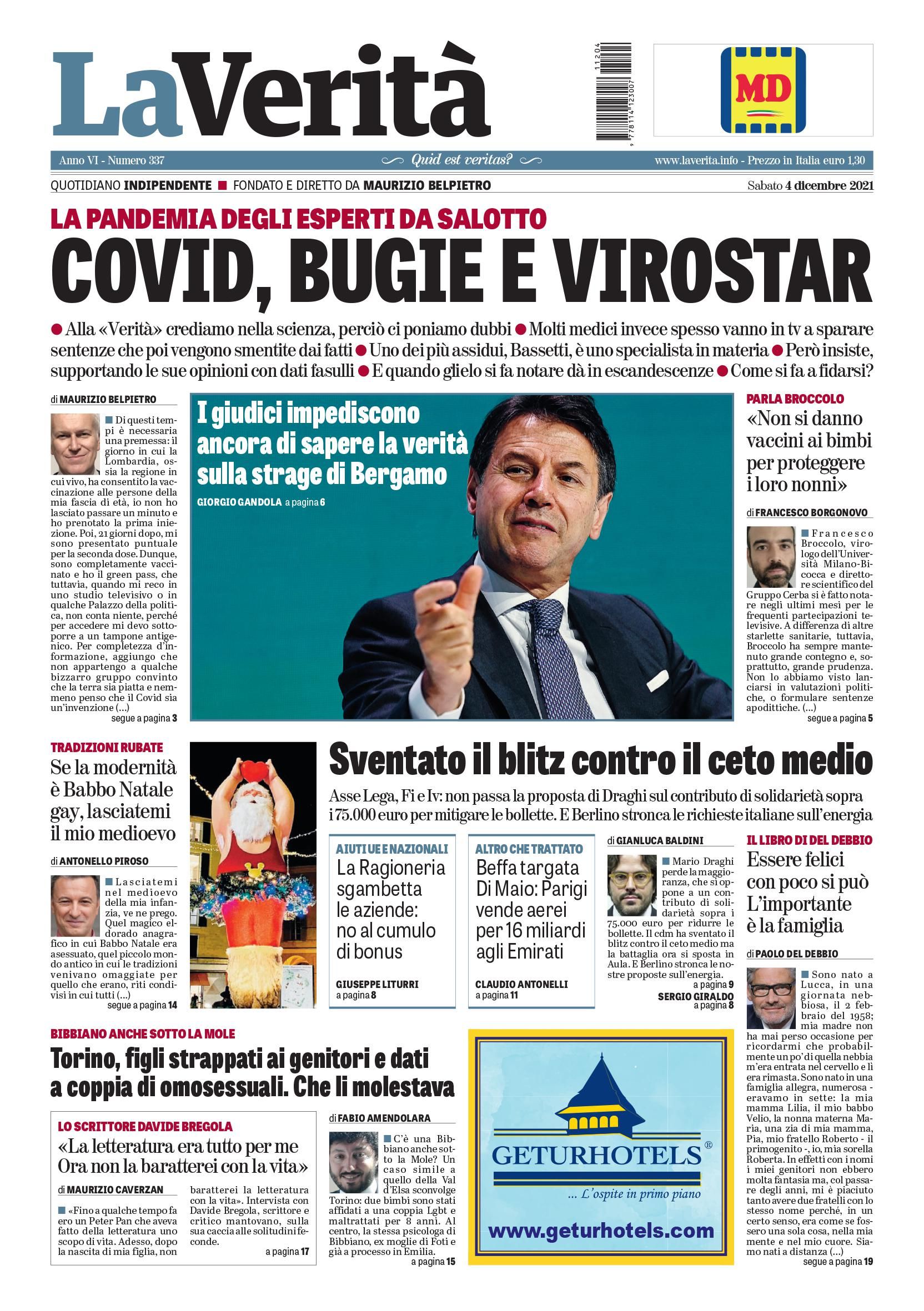 Oggi in edicola
